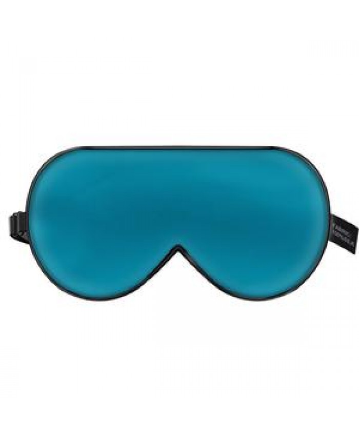 High Quality Double Layer Silk Polyester Soft Custom Logo Print Sleep Satin Ear Muffs Collagen Eye Mask