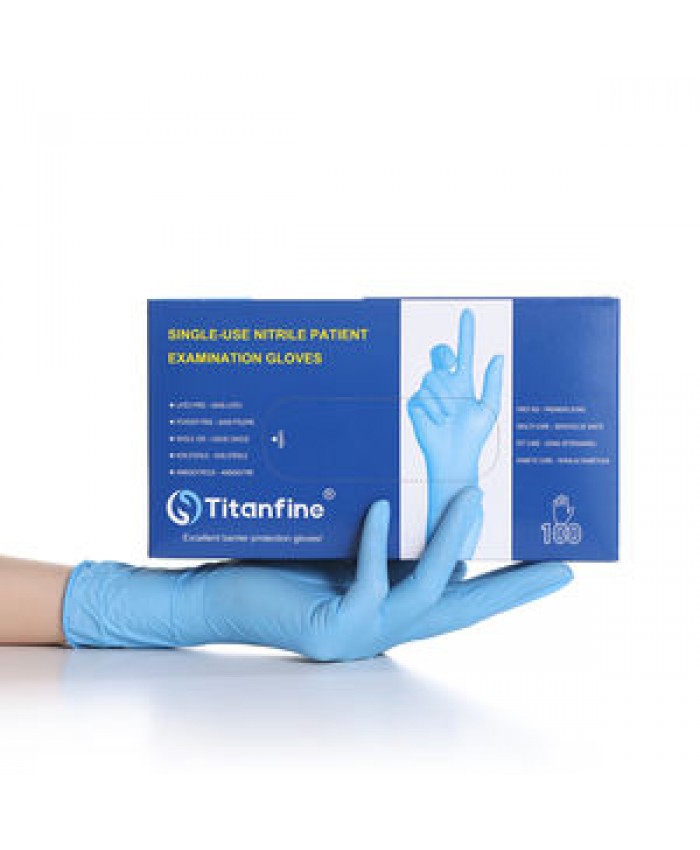 Wholesale Disposable Dental Safety Examination Rubber Nitrile Glove Surgical Medical Nitrile Gloves