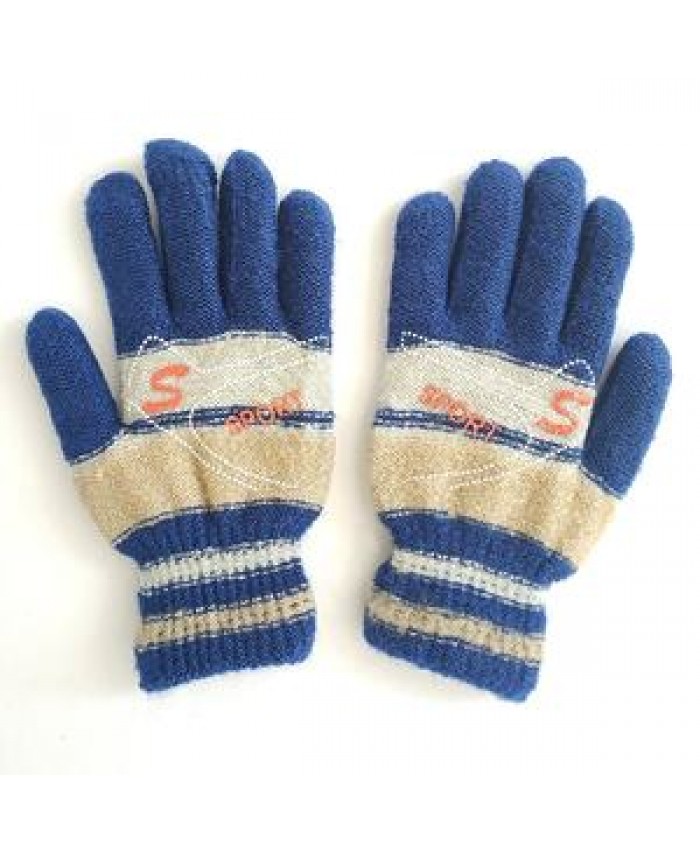 2022 winter new arrival gloves mittens male winter knitting gloves THICKEN