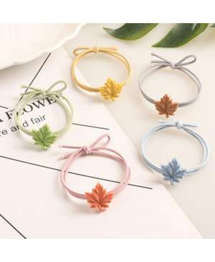 Hair Elegant High Stretch Rubber Hair Band Elastic Scrunchies Ponytail Holders Headband Suitable For Ladies And Girls