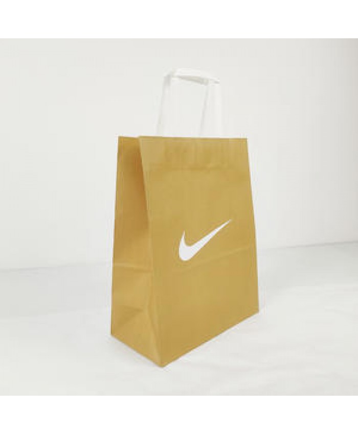custom shopping paper bag shoes garments clothes packaging paper bag with flat handles paper bags