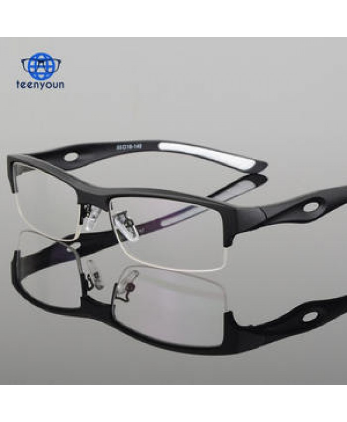 Fashion Myopia spectacle tr90 glasses frame eyeglasses optical eyewear frames men glasses High Quality Half Frame Glass