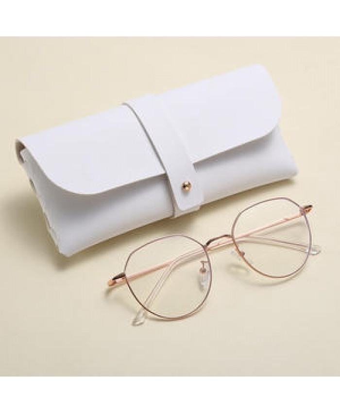 Low MOQ Soft Leather Fashion Sunglasses Box Women Men Eyeglasses Case Eyewear Holders Accessories