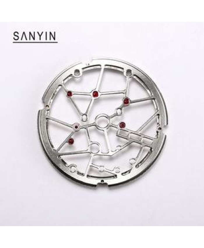 OEM Customization Mechanical Watch Movement Accessories Watch Parts Hollow Literal Fit For 8215 Movement