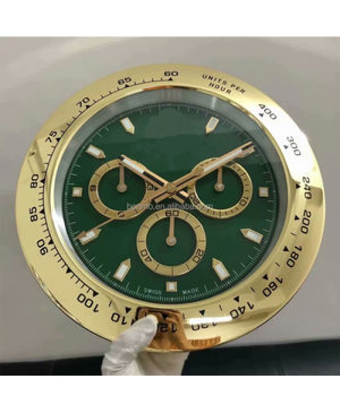 luxury gift metal expensive wrist watch wall clock