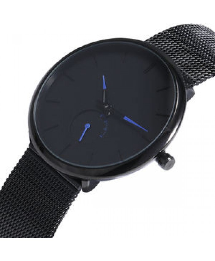 Free Design Service Custom Sample Simple Watches For Men Mesh Band Fashion Unique Factory Direct Wrist Man Watch