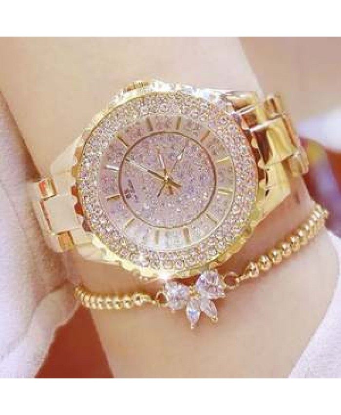 BS Explosion Models New Top Selling Watches Factory Direct Sales Custom full Diamond Women Watch