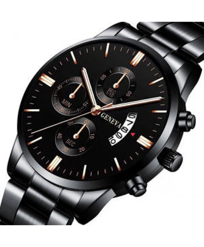 Q830 Men Quartz Chronograph Tachymeter Black Dial 44mm Man Wristwatch Cheap Watches in Bulk guangzhou Watches