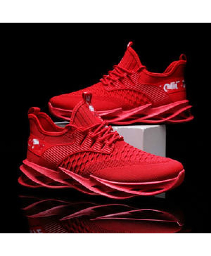 2019 new fashion mesh upper breathable casual running men sport shoes