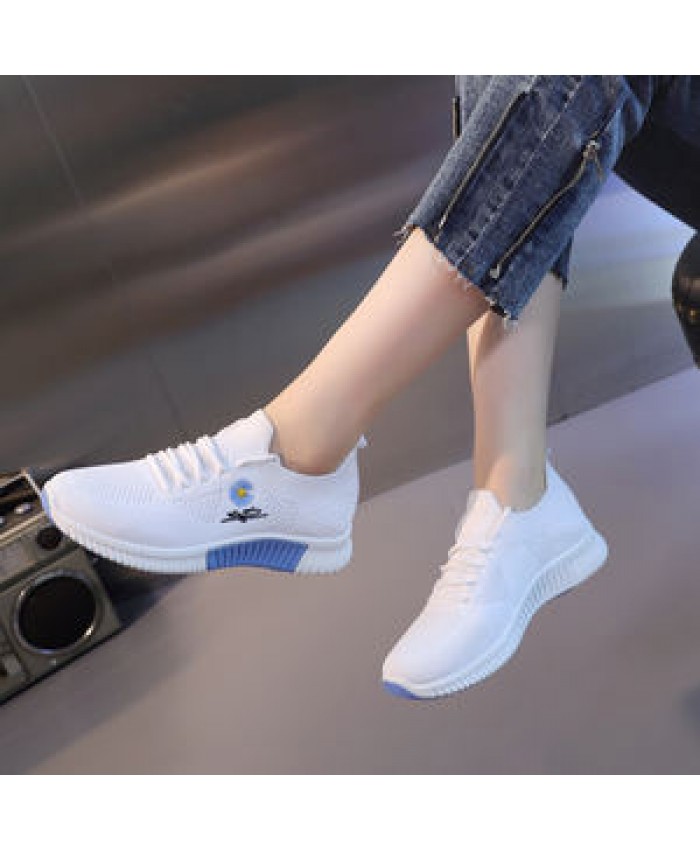Women's lace up lightweight tennis shoes women casual shoes sports women colorful sneakers shoes
