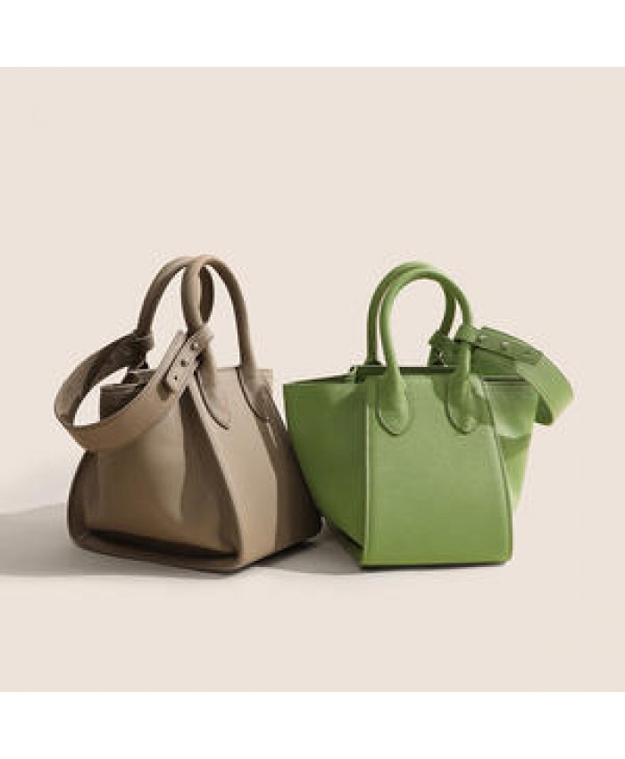 Viney High Quality Handle Shoulder Genuine Leather Handbags for Women Crossbody Bucket Ladies Hand Bags