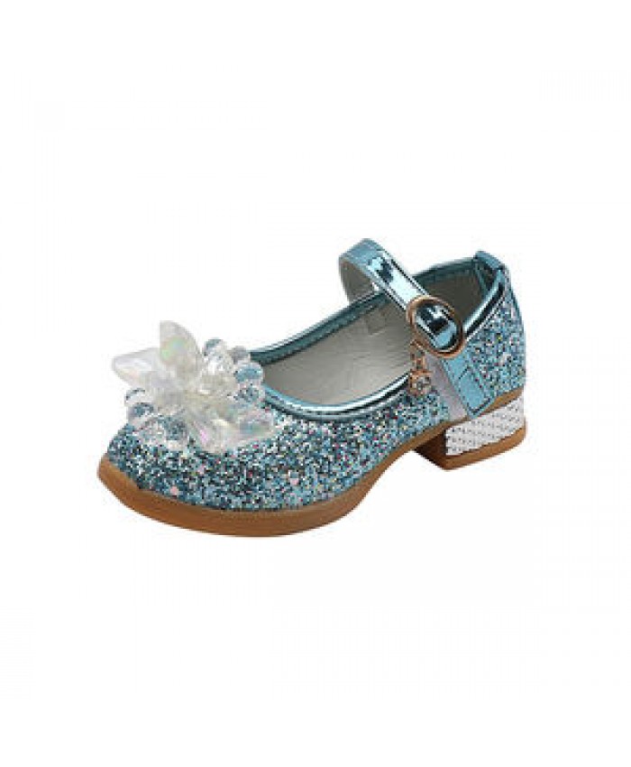 Factory customized garden high-heeled girls' shoes