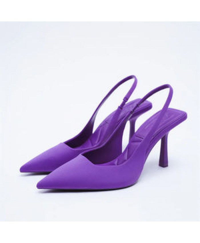 Heeled Sandals Shallow Mouth Comfort Shoes for Women Large Size Lace Up Girls 2021 Clear Pointed Stiletto High