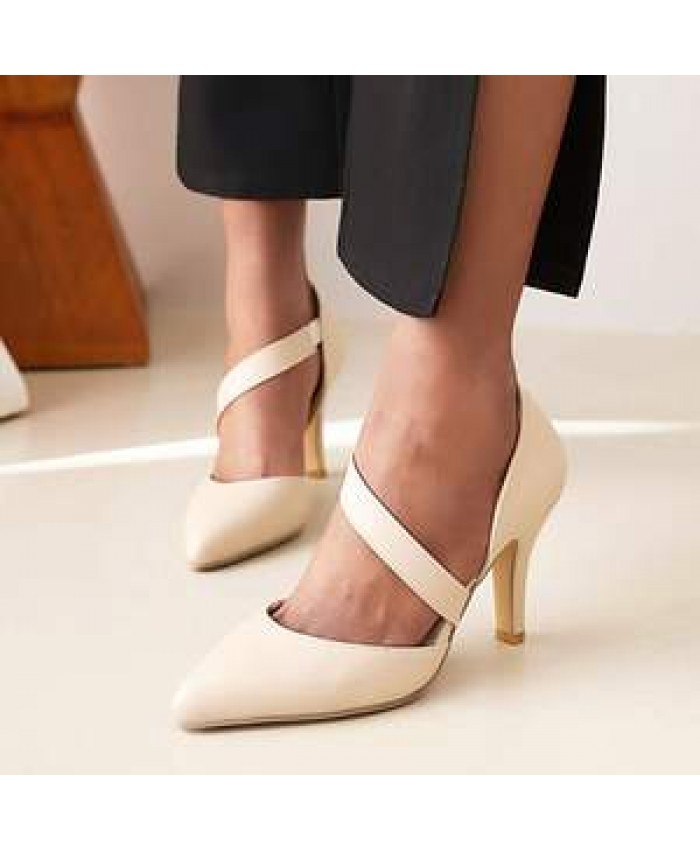 Ladies Pumps 2022 Hot Selling Women Rhinestone Buckle Strap High Heels Talons Hauts Salto Alto Tacones Altos High Heeled Shoes
