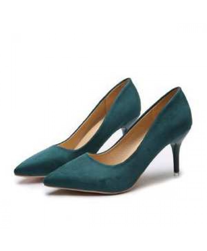 Suede High-heeled Shoes Fashion Women's High-heeled Shoes