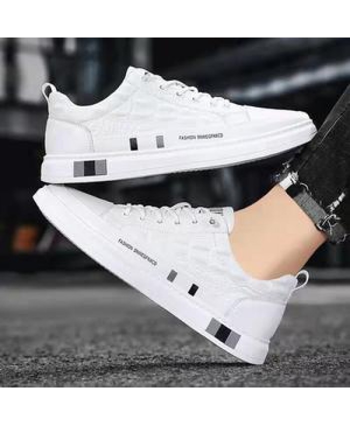 Wholesale sports shoes 2022 breathable casual PU leather shoes new designer waterproof men fashion sneakers