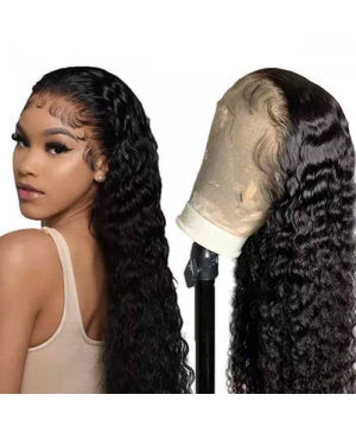 SPARK Wholesale 150% 180% Density HD Full Lace Human Hair Wigs For Black Women Brazilian Virgin Hair Transparent Lace Front Wig