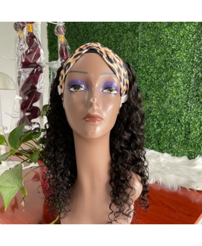 Wet and Wavy Wholesale Wigs 100% Human Hair Vendors Cuticle Aligned Virgin Brazilian Headband Wig Human Hair For Black Women