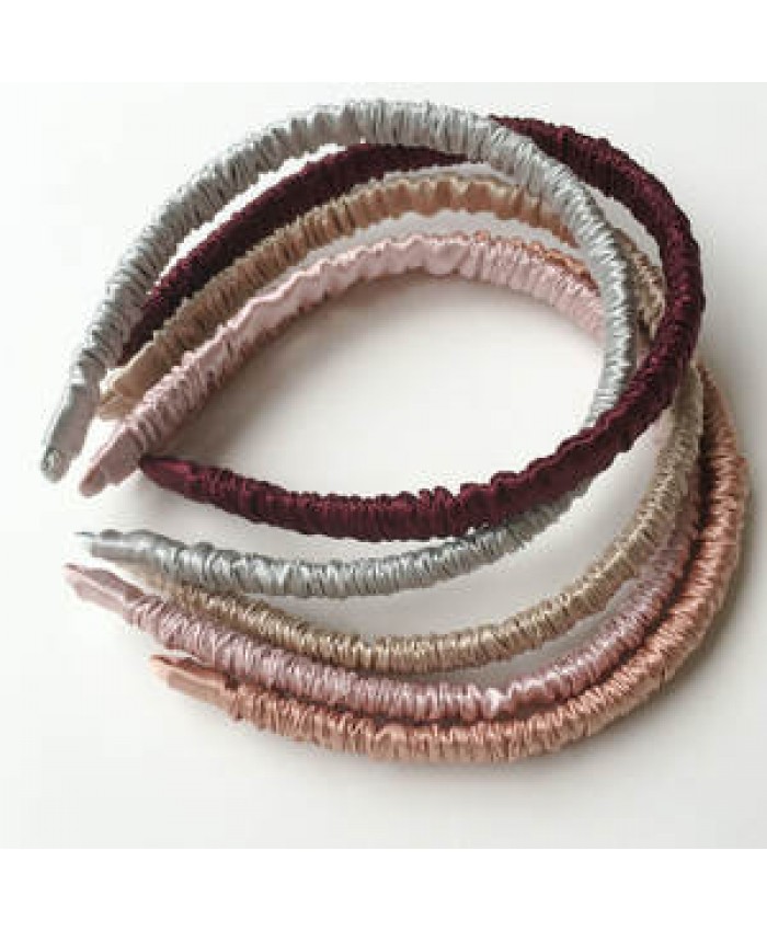 Wholesale Fashion 100% Silk Headbands Vintage Hair accessories for Women