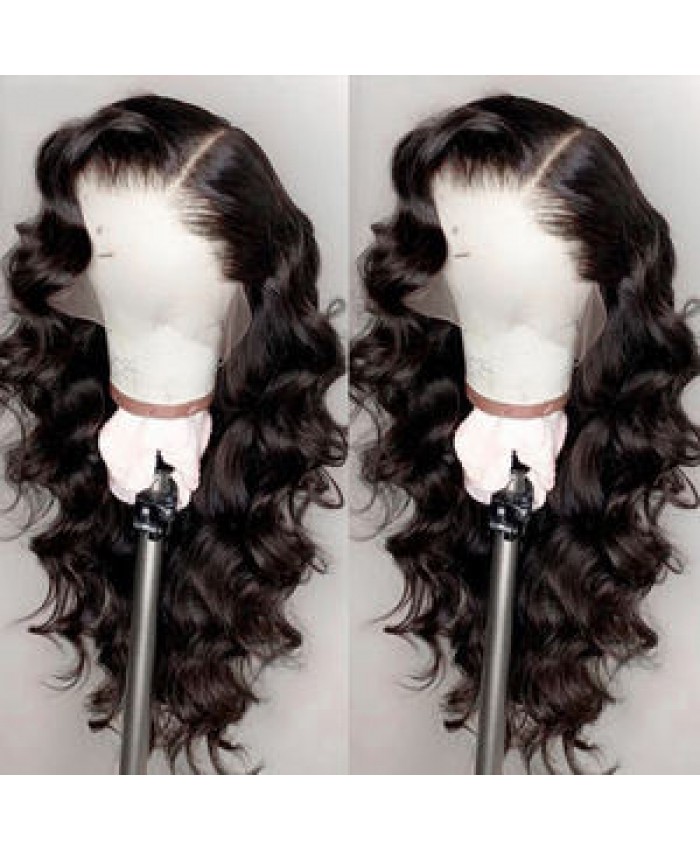 Free sample Brazilian human hair wigs remy raw wigs vendors weave transparent HD lace frontal 13x6 afro hair wig for black women