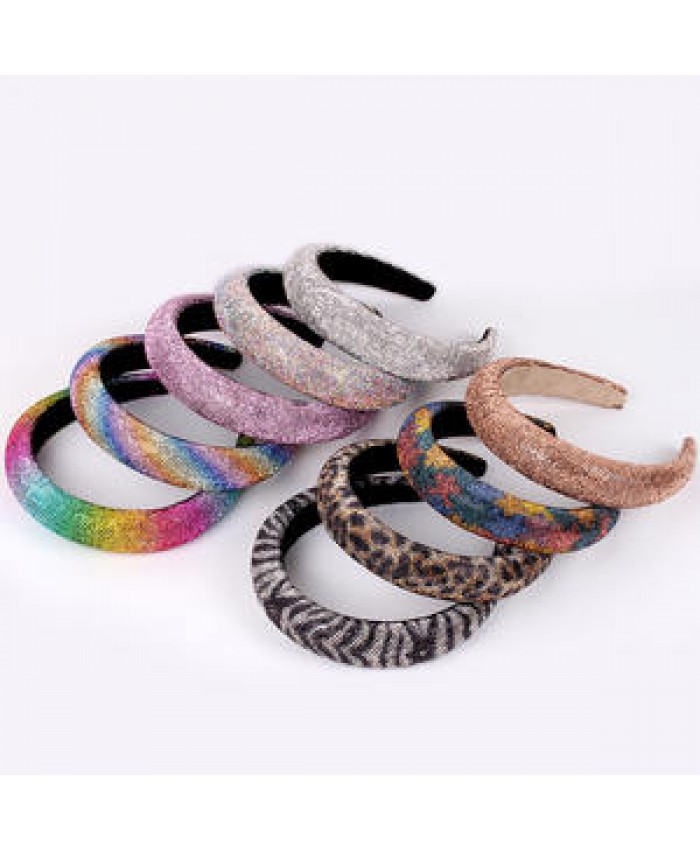 Hair accessories 2021 hair bands head bands designer rhinestone hairband faux diamond headband luxury bling headband for women