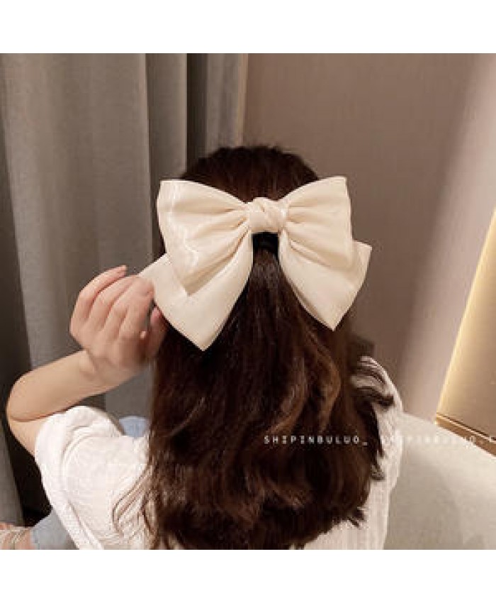 Girl Korean Hairpins Bowknot Hair Accessories Red Big Hair Butterfly Bow Ties Hair Clips Hairpin