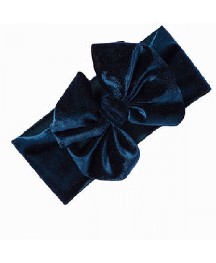 Infant velvet knot bow baby headbands Girls Floppy Bow Hairband Baby Hair Accessories