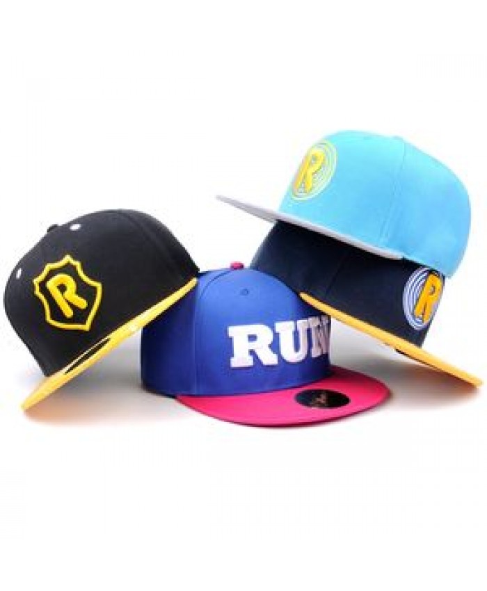 Custom Cotton Material Cap Navy Blue Lady Hat Fashion Snapback 2 Color Tone Hat Personalized