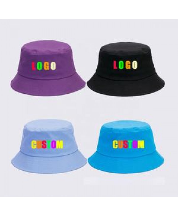 MOTE-ZA122 Ladies Fisherman Hat 100% Cotton Plain Bucket Hat Wholesale Custom Embroidered Cap Embroidered Bucket Hat Logo