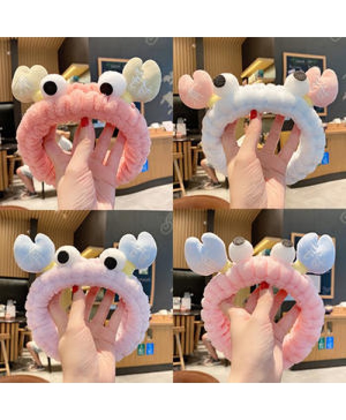 Ladies Rabbit Ears Hairband Face Wash Makeup Hairband Bow Knot Star Dai Outcrop Wide Side Hairband Hair Accessories