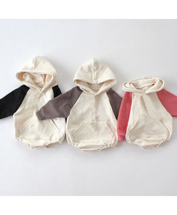 autumn New Customized baby bodysuit baby Cotton hoodies Jumpsuit Terry Newborn Baby Romper kids clothes