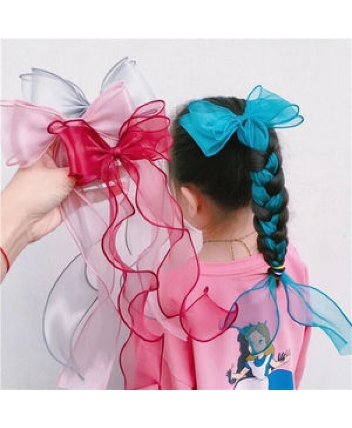 Baby Girl Bows Headband Lace Elastic Princess Headband for Girl Infant Kids Accessories