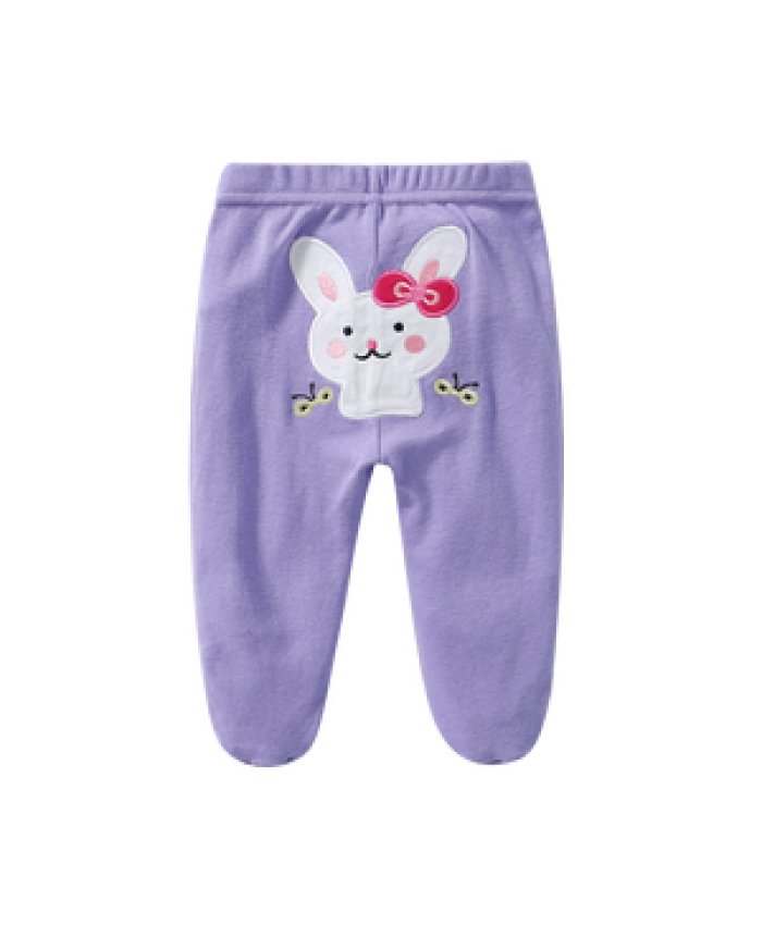 Wholesale mixed cotton Newborn Baby clothes Gift sets Trousers Colorful Cute Pattern baby pants