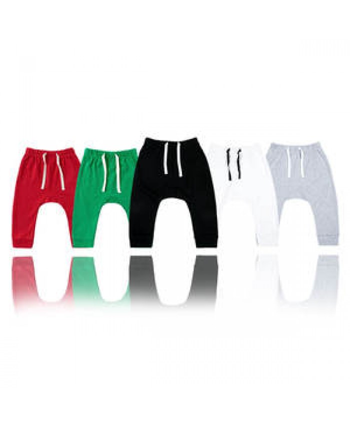 Wholesale Solid Baby Harem Pants Summer Infant Newborn Trousers Jogger Boys Baby Train Pants