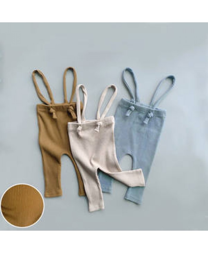 Children Sling Trousers Cotton High-waist Leggings For Baby boys and girls