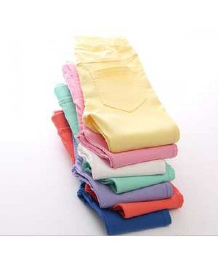 Solid Baby Pants Kids Clothes 2021 Children Spring Autumn Trousers Pockets Skinny Leggings For Girls