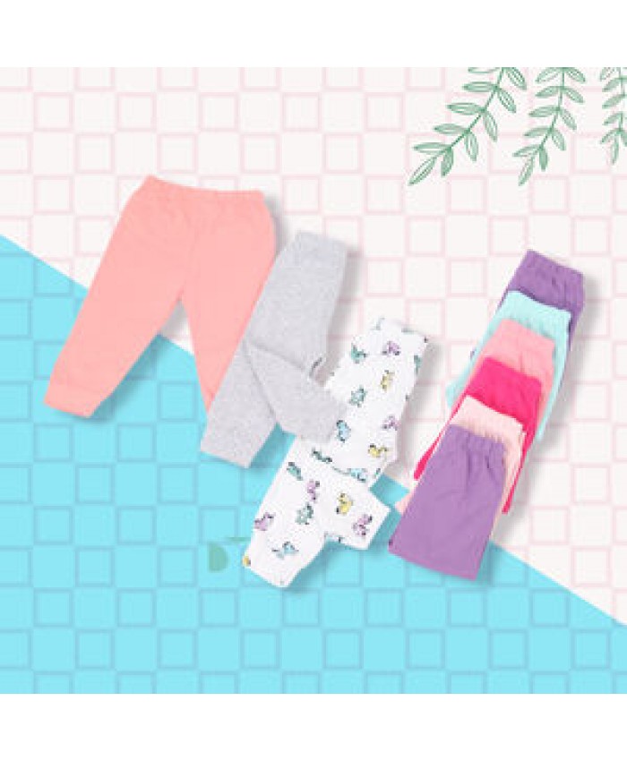 Factory wholesale fashion soft breathable long trousers Printed Baby Leggings Pants