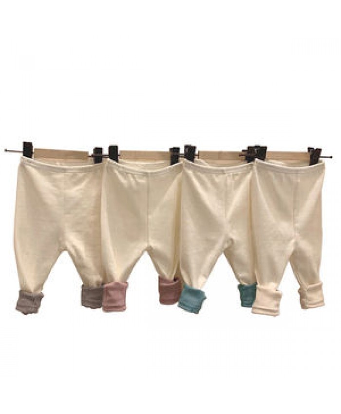 Autumn style children's clothing stitching leggings baby trousers baby stitching pants