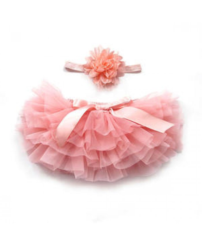 2020 OEM princess peach bow soft cotton baby girl birthday tutu trousers