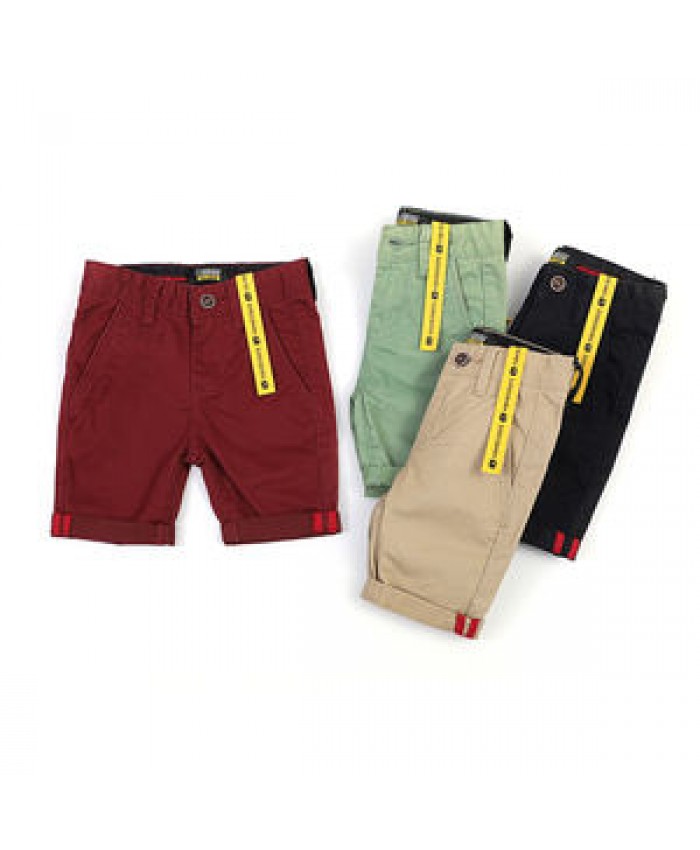 Custom new design blank boys pants&trousers casual Chinos shorts summer High Quality baby shorts