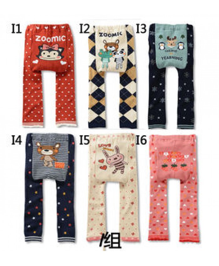 Small MOQ stock baby and kids PP pants baby girls leggings