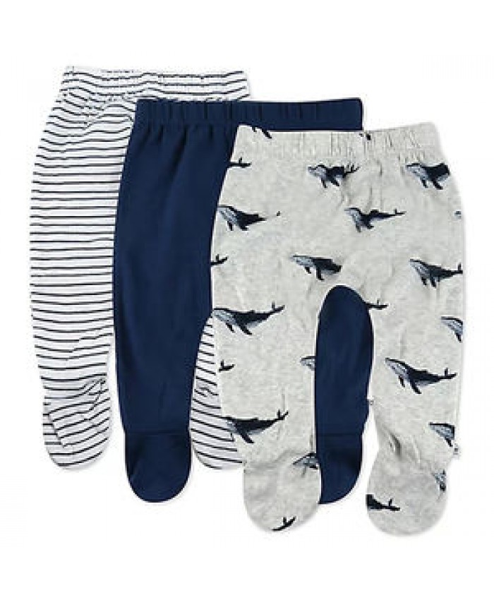 Infant Baby Cotton Footed Pants Casual Leggings Newborn Baby Boys Bottom Pants Kids Girls Leggings Baby Pants