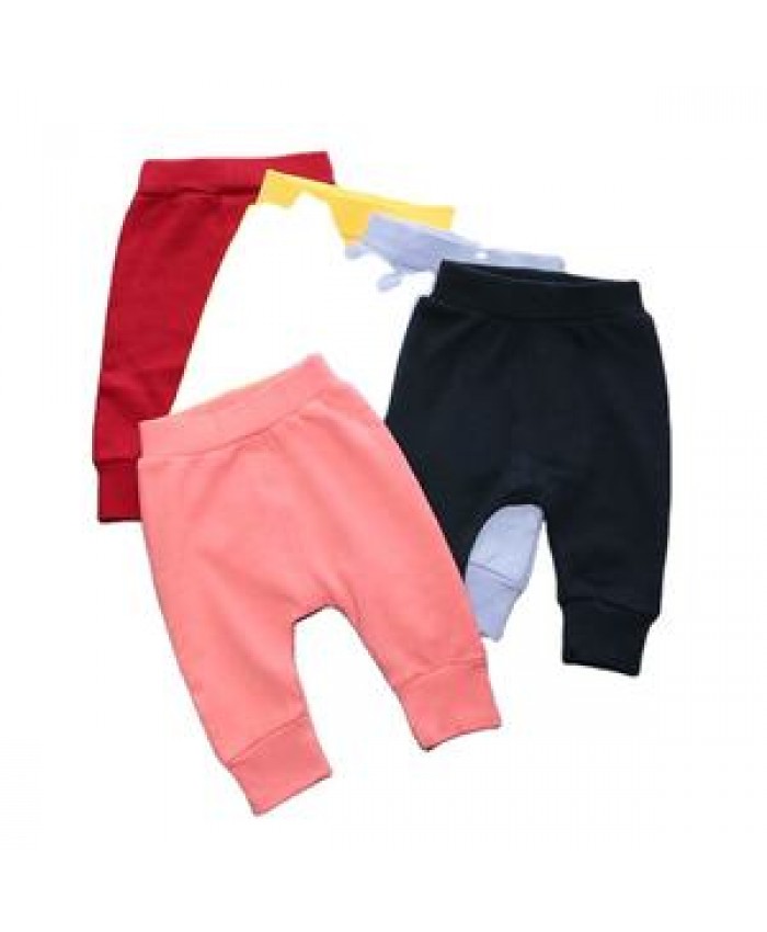 Autumn Toddler Baby Solid Trousers Little Boy Training Plain Harem Pants Outfit