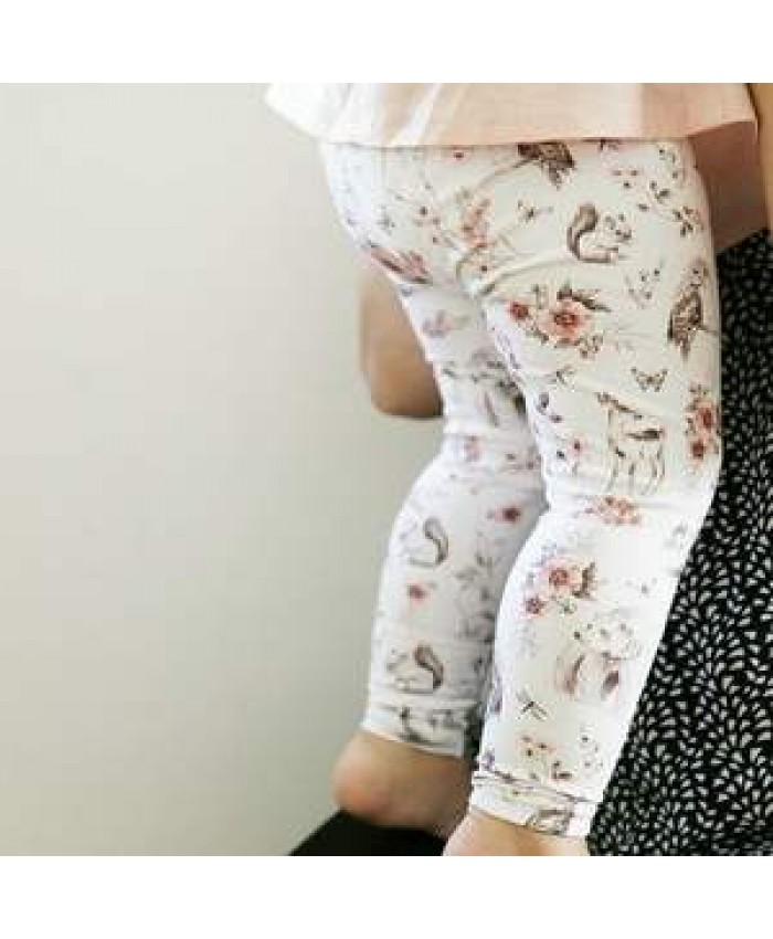 Floral Printing Baby Girls Long Pants New Fashion Kids Baby Girls Cartoon Flower Clothes Bottoms Leggings Pants Newborn Trousers