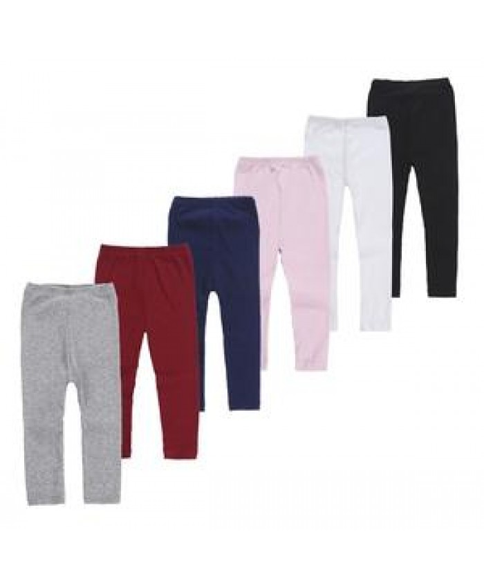 Baby Kids Children Classic Solid Leggings Pants 1-6 Year Baby Girl Leggings