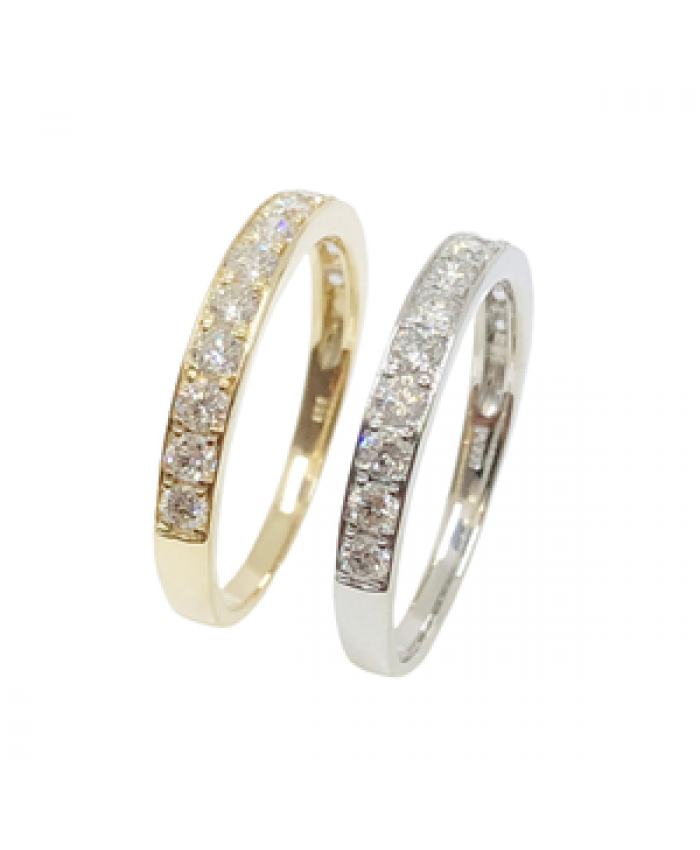 Japan good quality elegant design customised luxury 0.5ct diamond jewelry rings for women