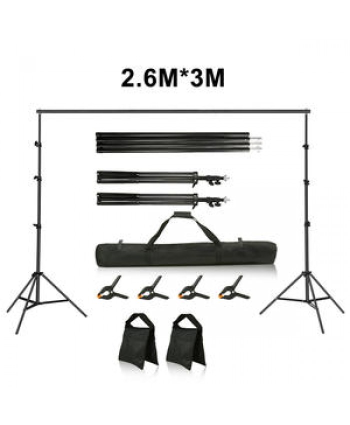 Backdrops Frame Background Stand Support System Photography Studio Background Holder Camera & Photo Accessories + Carry Bag