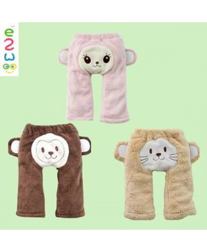 2016 Winter Cotton Fabric Warm Pattern Leggings Newborn Baby Clothes Wool Pants
